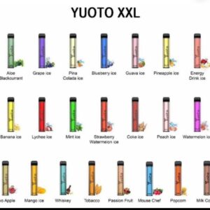 Yuoto XXL Disposable Vape 2500 Puffs in UAE