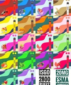 ISGO VEGAS DISPOSABLE VAPE 2800 PUFFS in Dubai