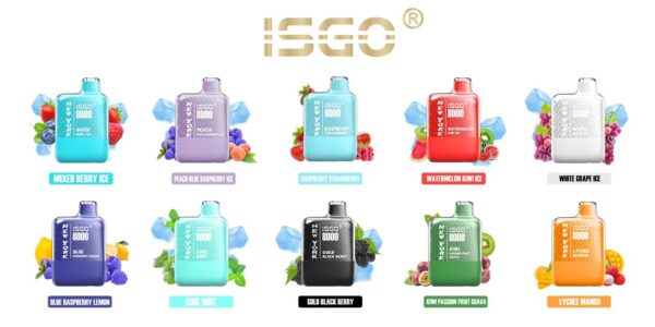 ISGO New York 8000 Puffs Disposable