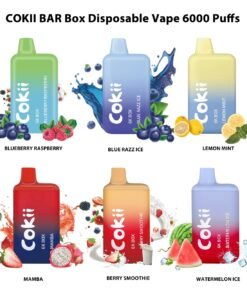Cokii Bar 6k Box 6000 Puffs Disposable Vape