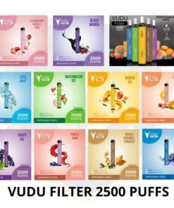 VUDU Filter 2500 Puffs Disposable Vape In UAE