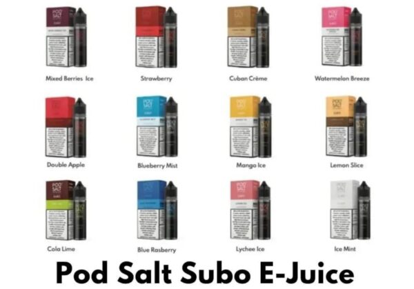 Pod Salt SUBO 3mg/50ml Eliquid