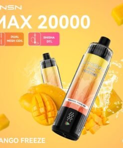 VNSN Max Shisha 20000 Puffs 50MG Disposable Vape in Dubai