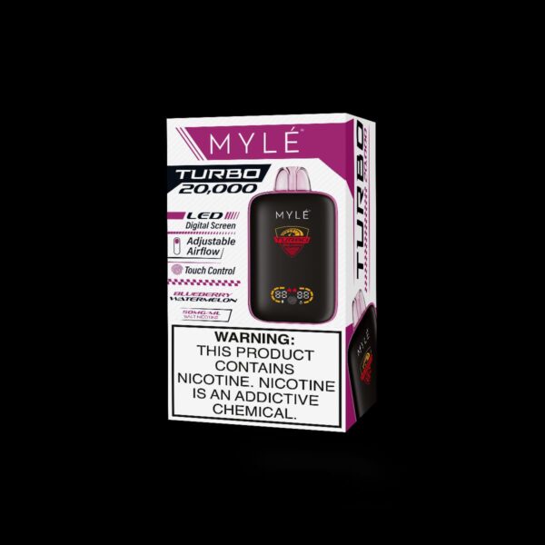 MYLE Turbo 20000 Puffs 50MG Disposable Vape in Dubai