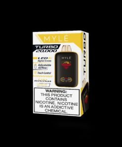 MYLE Turbo 20000 Puffs 50MG Disposable Vape in Dubai