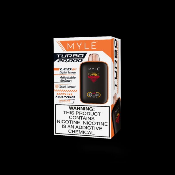 MYLE Turbo 20000 Puffs 50MG Disposable Vape in Dubai