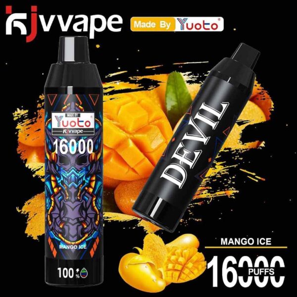 YUOTO KJV 16000 Puffs 5% Nicotine Disposable Vape in Dubai