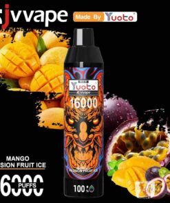YUOTO KJV 16000 Puffs 5% Nicotine Disposable Vape in Dubai