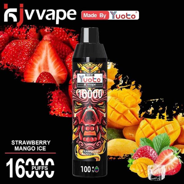 YUOTO KJV 16000 Puffs 5% Nicotine Disposable Vape in Dubai