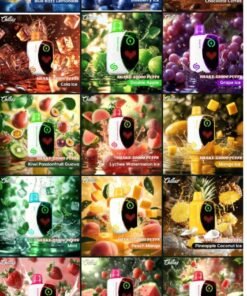 CHILLAX Shake 22000 Puffs 50MG Nicotine LED Indicator Disposable Vape in Dubai