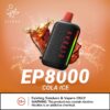 ELF BAR EP8000 Puffs 20MG Nicotine Disposable Vape in Dubai