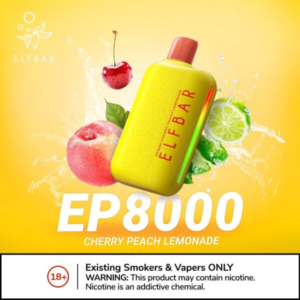 ELF BAR EP8000 Puffs 20MG Nicotine Disposable Vape in Dubai