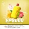 ELF BAR EP8000 Puffs 20MG Nicotine Disposable Vape in Dubai