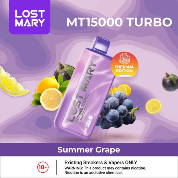 LOST MARY MT15000 TURBO 5% Disposable Vape in Dubai