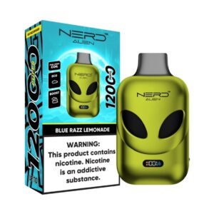 NERD Alien 12000 Puffs 20MG Disposable Vape in UAE