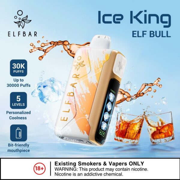 ELF BAR Ice King 30000 Puffs Disposable Vape in UAE, Dubai