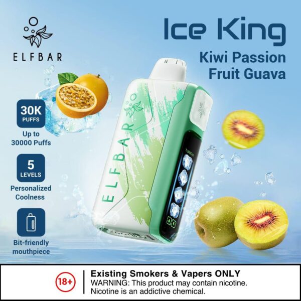 ELF BAR Ice King 30000 Puffs Disposable Vape in UAE, Dubai