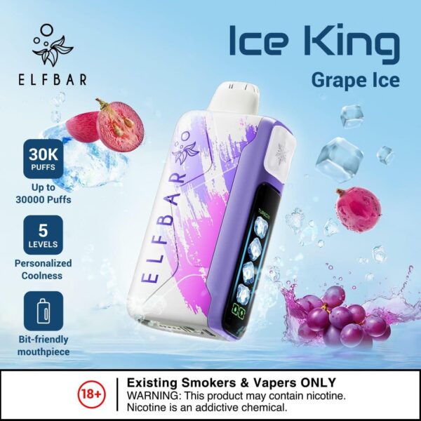 ELF BAR Ice King 30000 Puffs Disposable Vape in UAE, Dubai