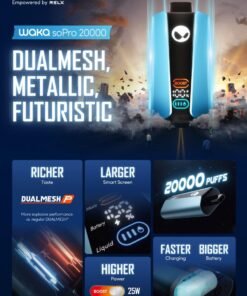 Waka SoPro 20000 Puffs Disposable Vape 50mg/5%