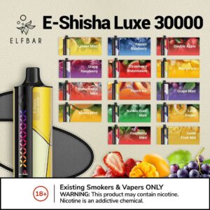 ELF BAR Shisha Luxe 30000 Puffs 3mg Nicotine Disposable Vape