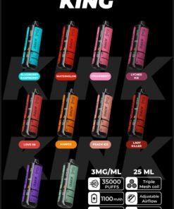 Kief King 35000 Puffs Disposable Vape 3mg In UAE