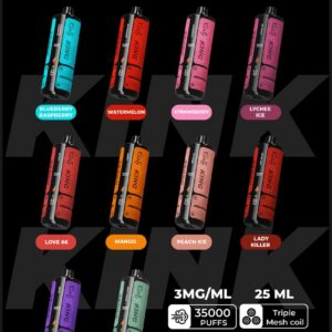 Kief King 35000 Puffs Disposable Vape 3mg In UAE