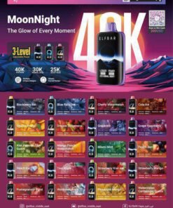 Elf Bar moon night 40000 puffs 50mg nicotine