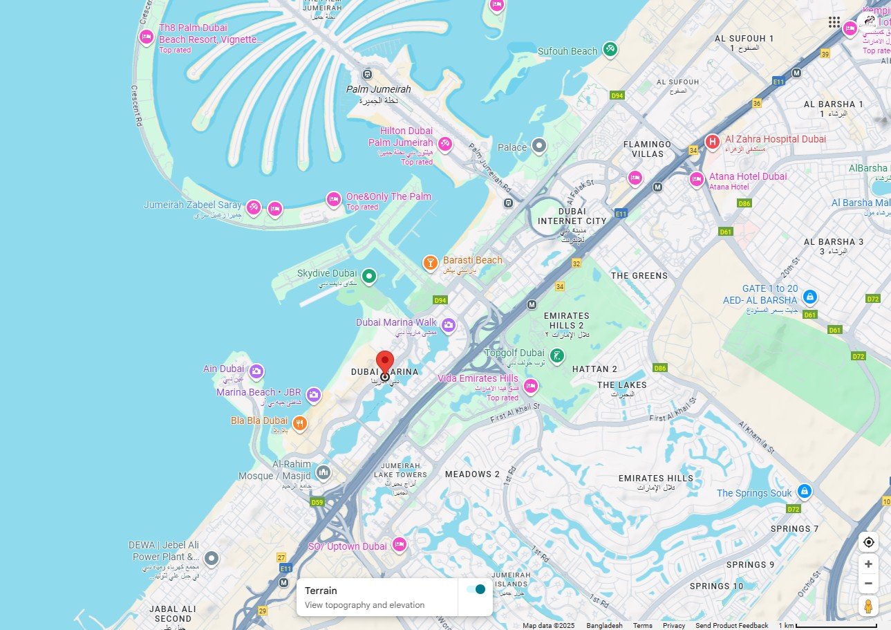 Dubai Marina – Dubai – United Arab Emirates, 500001