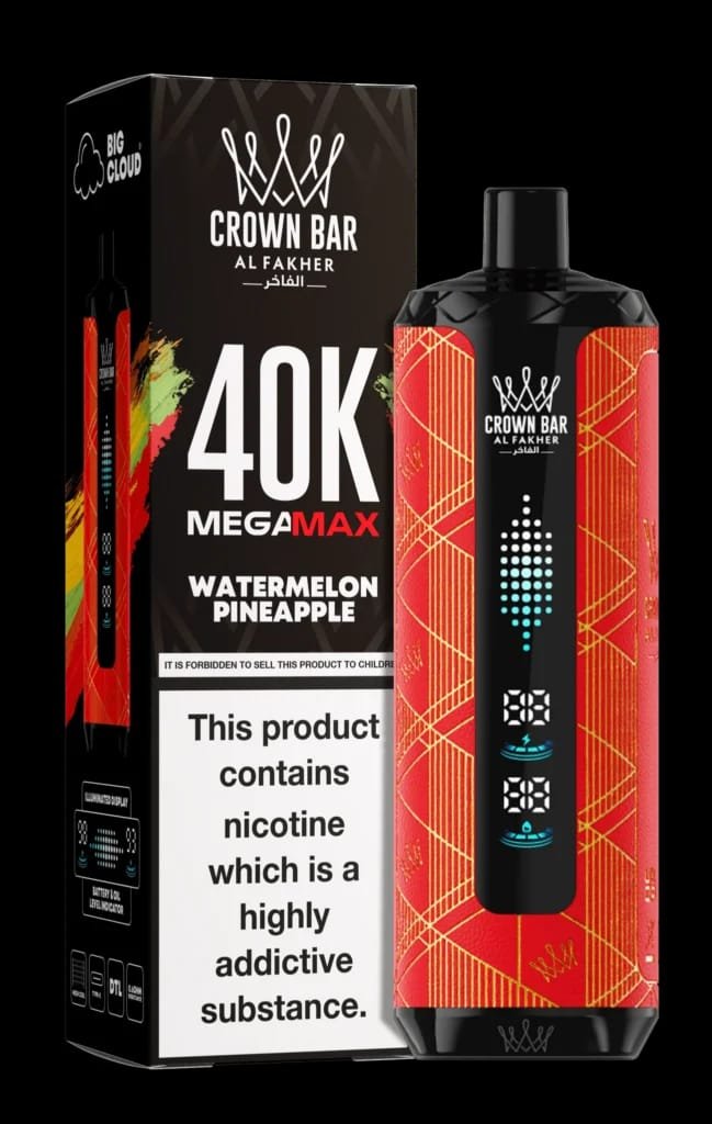 Al Fakher Crown Bar Mega Max 40000 Puffs