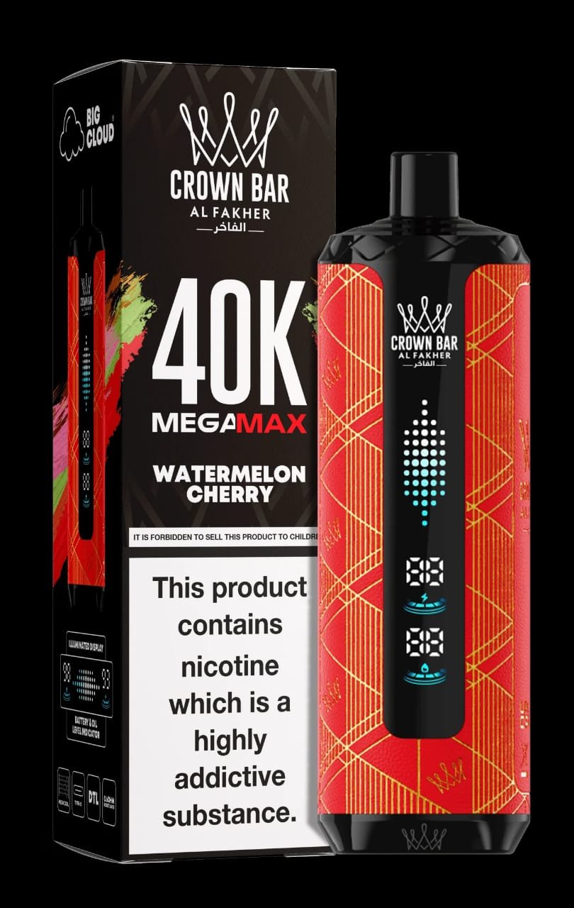 Al Fakher Crown Bar Mega Max 40000 Puffs