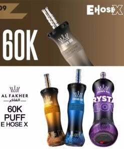 CROWN BAR AL FAKHER E HOSE X 60K PUFFS AVAILABLE NEW